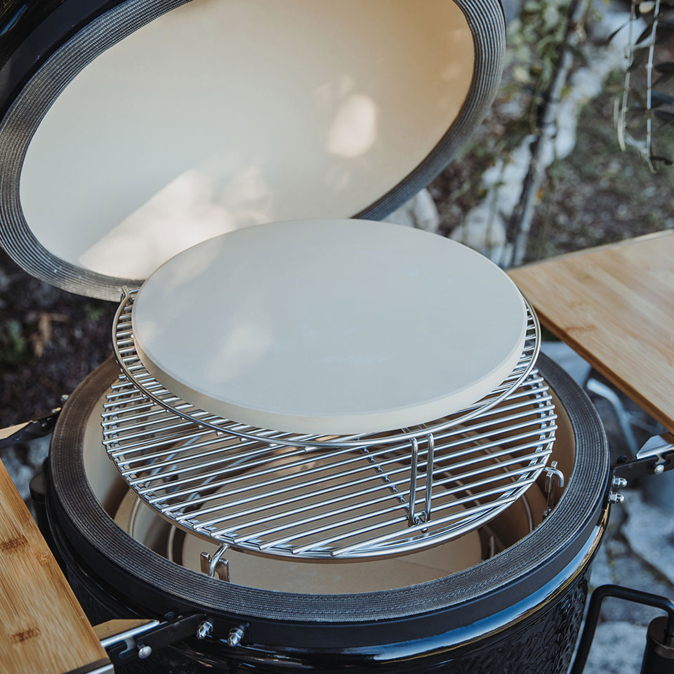 Гриль Monolith Two.55 set (с боковыми столиками и подставкой) (миниатюра)